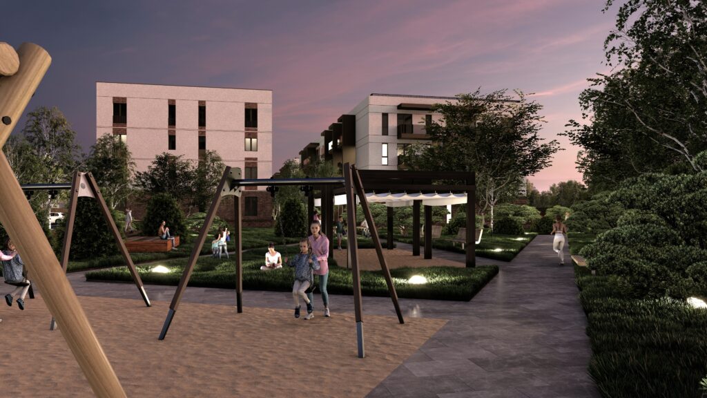 Lucrările continuă la nivelurile superioare